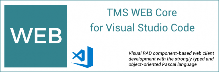 Get started with TMS WEB Core for Visual Studio Code | Dimensional Data