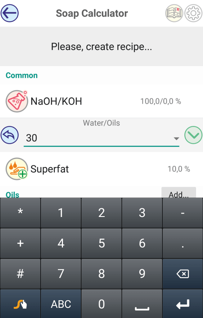 SoapOpera workflow app recipe page