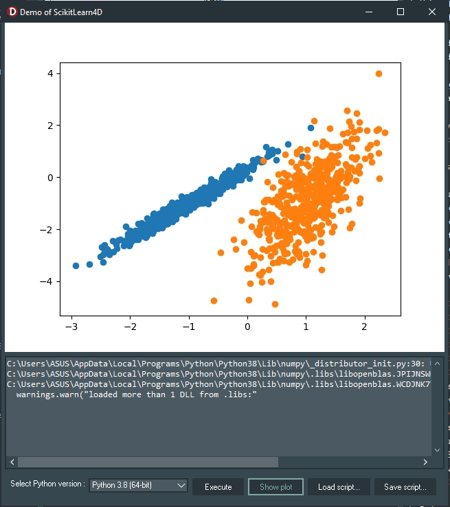 A Delphi demo of clustering machine learning